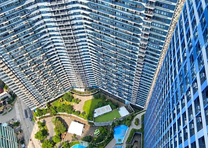 Balcony In Makati Air Residences Near Makati Cbd アパートホテル